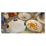Three Decorative Ceramic Bowls