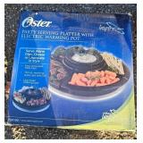 Oster Electric Party Serving Platter Set