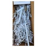 White Artificial Christmas Tree Decoration