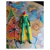 Marvel Vision Action Figure With Yellow Cape