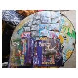 Baseball Figure Sets and Assorted Trading Cards