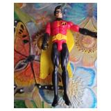 Robin Action Figure with Yellow Fabric Cape