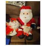 Santa Claus Plush and Doll Trio