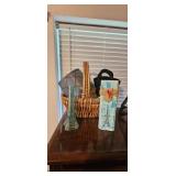 Decorative Parisian Basket With Vase and Box
