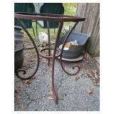 Wrought Iron Three-Leg Plant Stand