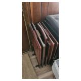 Wooden Folding TV Trays with Stand