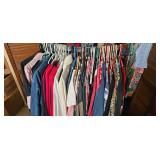 Clothes Rack With Assorted Garments