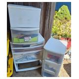 Sterilite ClearView Plastic Drawer Organizers