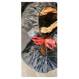 Wicker and Wood Baskets in Bags