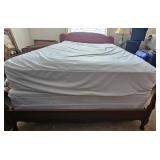Wooden Queen Bed Frame w/ Headboard and Footboard