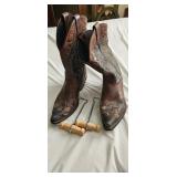 Laredo Menï¿½s Leather Cowboy Boots