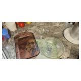 Pyrex Clear Mixing Bowls and Visions Baking Dish