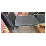 Lifetime Folding Table Black Plastic Top