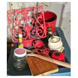 Kitchen Decor and Utensil Lot