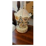 Decorative Carousel Music Box With Horses
