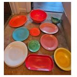 Homer Laughlin Fiesta China Multi-Color Set