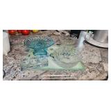 Pressed and Patterned Glass Dishes