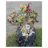 Artificial Floral Wreaths and Decor