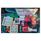 Christmas Decor Box With Ornaments, Record