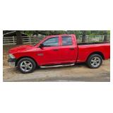 2013 Dodge Ram Truck with Hard Bed Cover