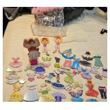 Melissa & Doug Wooden Magnetic Dress-Up Dolls