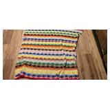 Handmade Multicolor Crochet Blanket