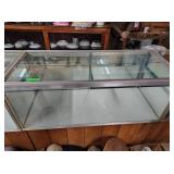 Glass Showcase, lighted 4'1'x3'9'x1'9'-no contents