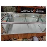 Glass Showcase, lighted 4'1'x3'9'x1'9'-no contents
