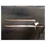 Bayonet - rr185 w/metal sheath