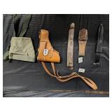 Various Holsters, sheaths, Mauser Frog
