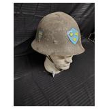 Swedish steel helmet w/insides