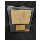 German Letter from Auschwitz Conc Camp