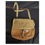 Cpt Ransom canvas/leather pouch