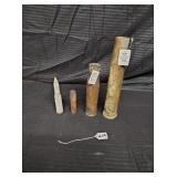 Shell casing 40mm, 37mm, 30mm, large full shell