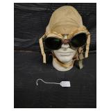 WWII summer flight helmet