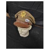 WWII Officers Crusher Cap