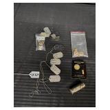 Dog Tags, Whistles, Pins