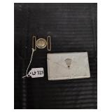 SS Belt Buckle, letter case