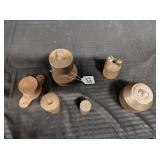 Industrial Pieces German Factory w Swastika punch
