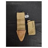 M-A10 Dressing Pouch & WWI Bolo Knife
