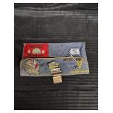 Garrison Cap w/patches, medals