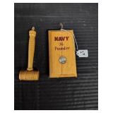 Navy 1/4 gavel