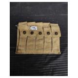 WWII Thompson 5 cell magazine pouch