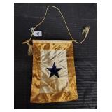 Small Blue Star Service Banner - minor stains