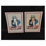2 Uncle Sam posters