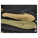 Two Reproduction Military Rifle Sling Bags