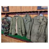 4 Vintage Military Coats