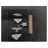 5 German patches