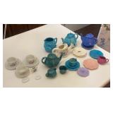 Ceramic and Porcelain Toy Tea Sets