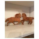 Cedar Animal and Heart-Shaped Pieces